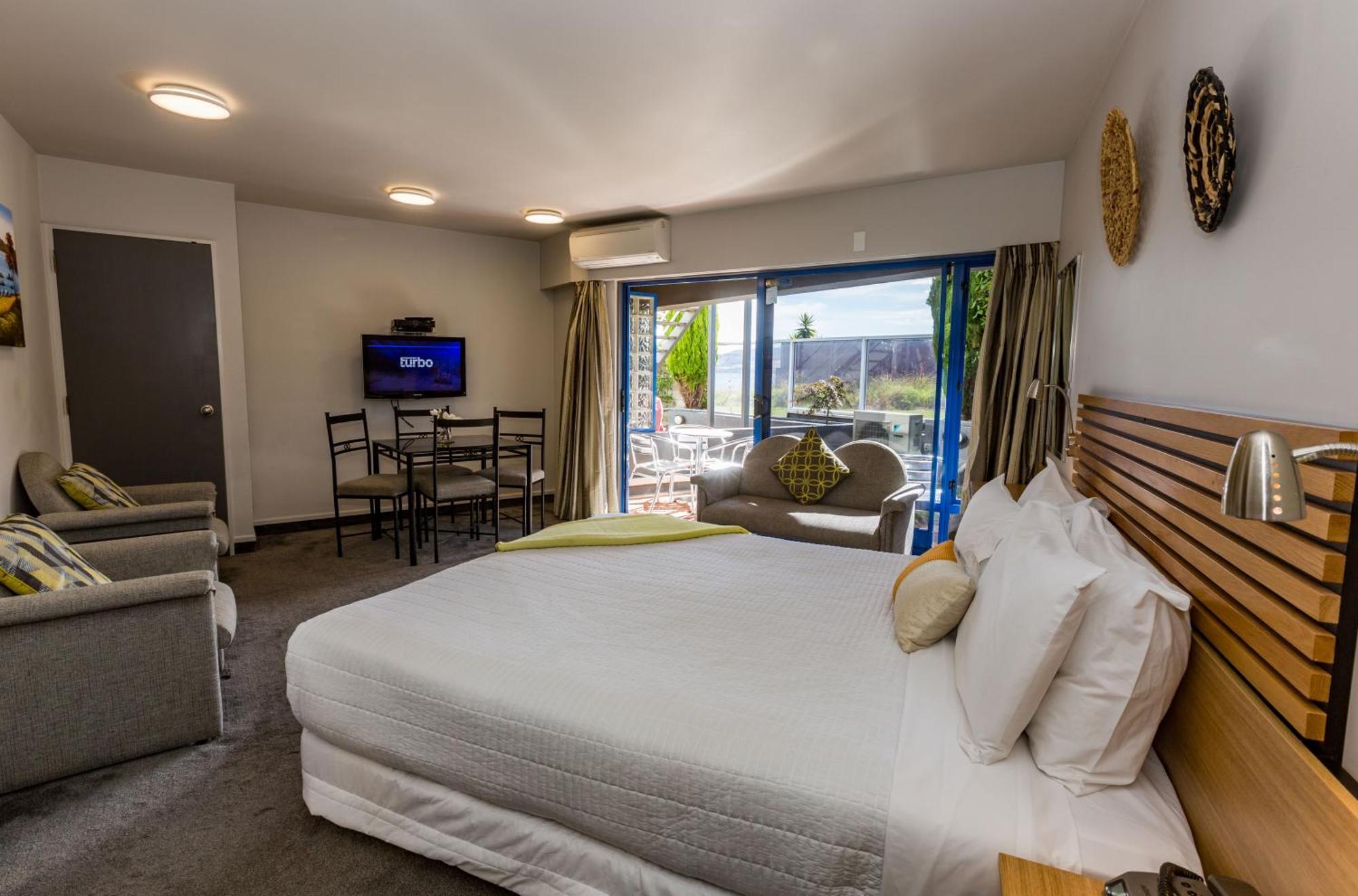 Clearwater Motor Lodge Lago Lago Taupo Esterno foto