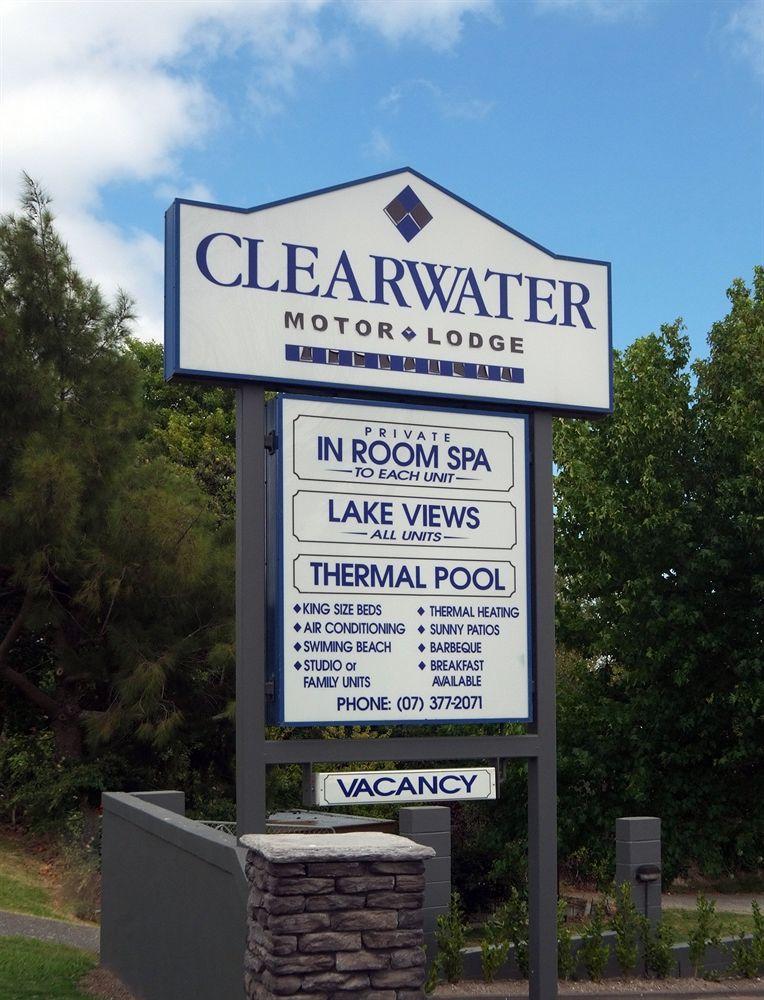 Clearwater Motor Lodge Lago Lago Taupo Esterno foto