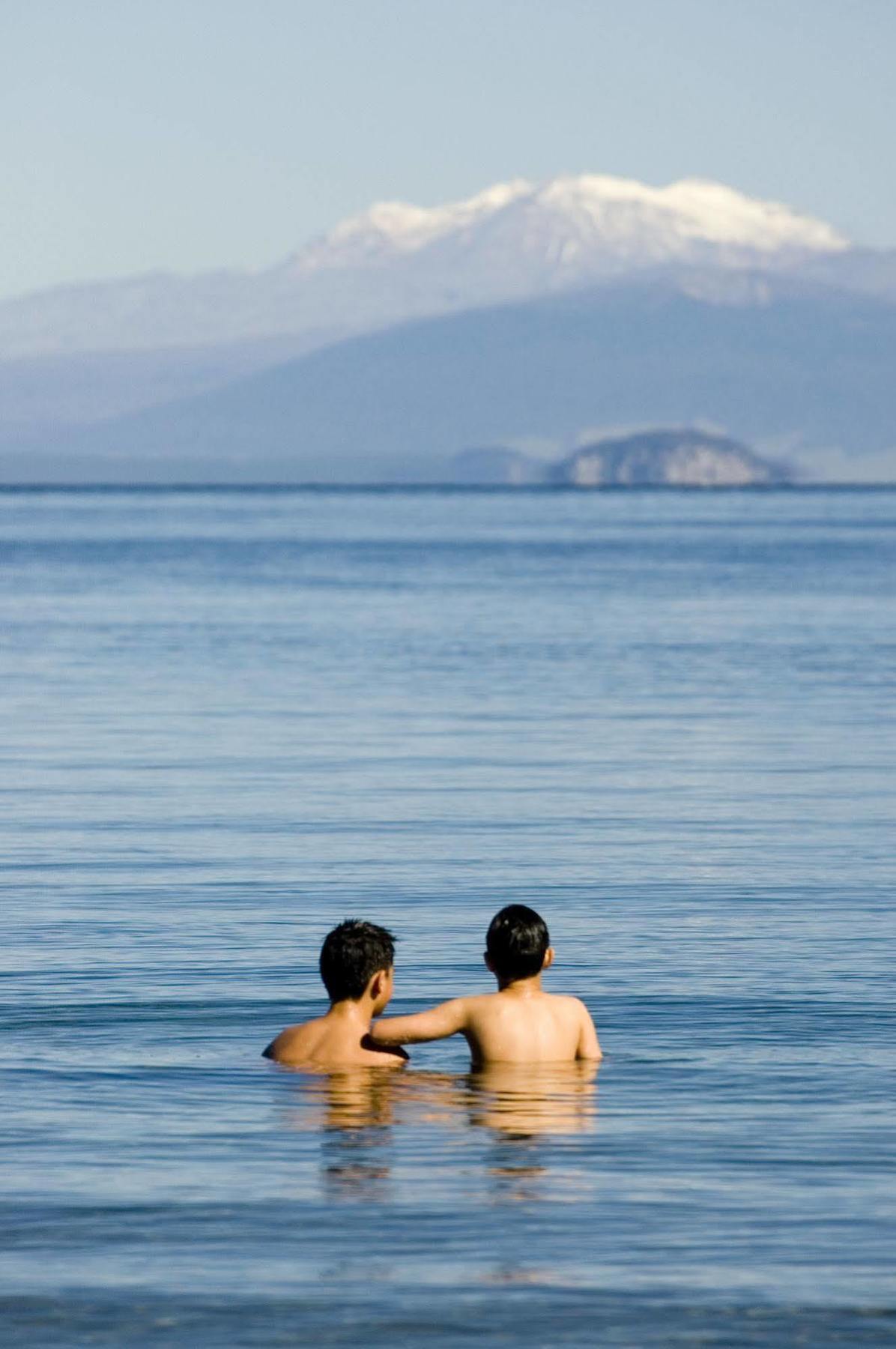 Clearwater Motor Lodge Lago Lago Taupo Esterno foto